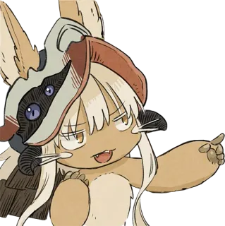 👉 37803dcd Nanachi Made in Abyss Anime, Mignon, Manga, Furry telegram sticker
