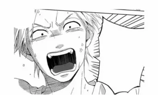 😱 8935717d Manga, Anime, Espressione, Shock, Sorpresa, Cartone animato telegram sticker