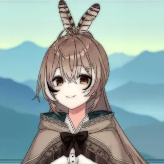 ⏳ 4f30b43e Mumei Nanashi anime, vtuber, cute, girl, mumei, nanashi telegram sticker