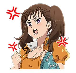 Nanatsu no Taizai telegram stickers