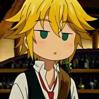 ✨ 5f10a7f3 Meliodas The Seven Deadly Sins Anime, Meliodas, The Seven Deadly Sins, Sticker, Cartone animato, Manga telegram sticker