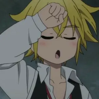 ✨ e8d61c71 Meliodas Seven Deadly Sins Anime, Meliodas, Chibi, Seven Deadly Sins telegram sticker