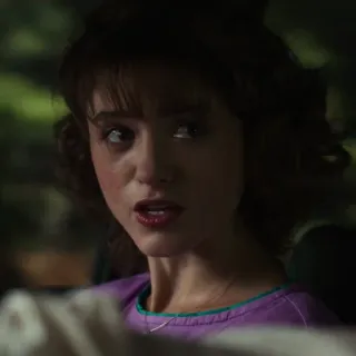 😢 811aeaee Nancy Wheeler Stranger Things Нэнси Уилер, Очень странные дела, Netflix, 80-е, Персонаж, Наталия Дайер telegram sticker