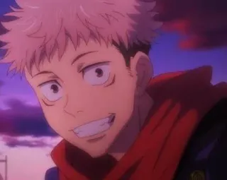 Itadori 🤍🖤 telegram stickers