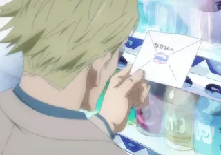 Itadori 🤍🖤 whatsapp stickers