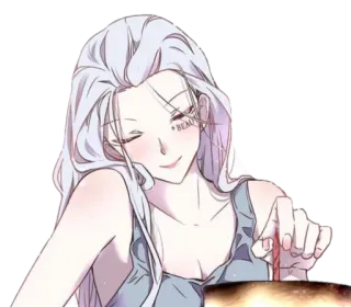 ☺️ f74ef877 BEAUTY vrouw, schoonheid, tattoo, ogen gesloten, blij telegram sticker