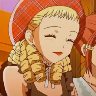 ☺ 9be4acbc Sachiko Kawamura Nana アニメ, マンガ, NANA, かわいい, 笑顔 telegram sticker