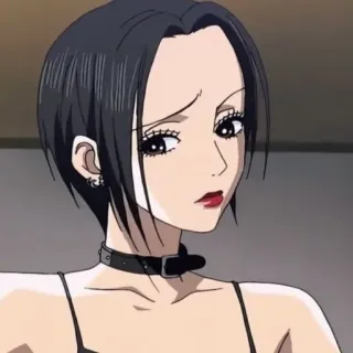 🤨 9ef005a6 Nana Komatsu Nana アニメ, マンガ, 女の子, 襟, ポートレート telegram sticker