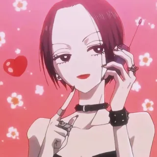 😏 d73c745d Nana Osaki NANA アニメ, パンク, 女の子, NANA, 大崎 telegram sticker