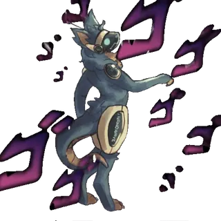 😈 37627030 NANO-WAVE Протоген, Фурри, Антропоморфный, Робот, Киборг telegram sticker