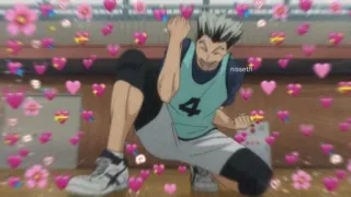 🥰 785539c1 Kotaro Bokuto Haikyuu!! anime, haikyuu, kotaro bokuto, hearts, love whatsapp sticker