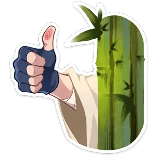 ⭐ 23cbd804 Большой палец вверх, Жест рукой, Позитив, Успех, Согласие telegram sticker