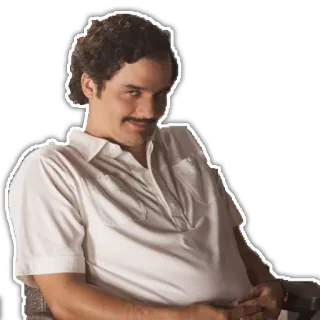 Pablo Escobar telegram stickers