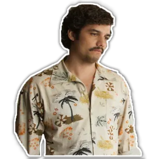 😞 582186e9 Pablo Escobar Narcos Narcos, Baron de la drogue, Criminel, Colombie, Pablo Escobar whatsapp sticker
