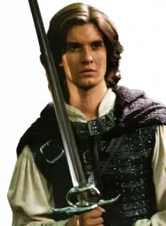 😠 5b70780b 剣, 男, 戦士, ファンタジー, ポートレート telegram sticker