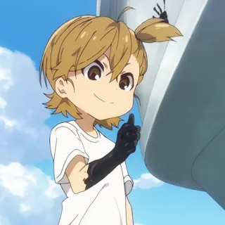 🍬 92e9dd6c 动漫, 角色, 女孩, 点赞 whatsapp sticker