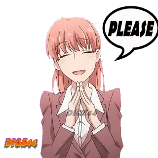 @STIKERFORALL 🏴󠁧󠁢󠁥󠁮󠁧󠁿NARUMI MOMOSE - LOVE IS HARD telegram stickers