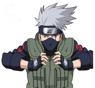 🙊 1d067f2b Kakashi Naruto Anime, Kakashi, Naruto, Ninja, Kartun, Manga whatsapp sticker