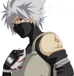 😒 5877a3b2 Kakashi Hatake Naruto Anime, Kakashi, Naruto, Manga, Ninja, Karakter whatsapp sticker