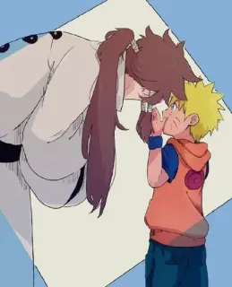 🌟 2a8cb4c1 Naruto 애니메이션, 만화, 만화영화, 귀여운, 팬아트, 캐릭터 telegram sticker