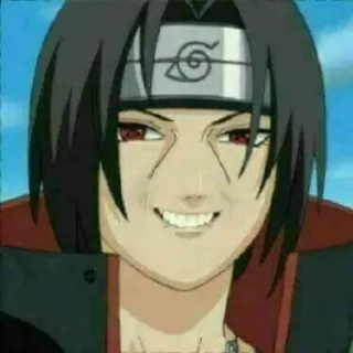😃 4f98f4cc Itachi Uchiha Naruto Аниме, Манга, Ниндзя, Итачи, Учиха telegram sticker
