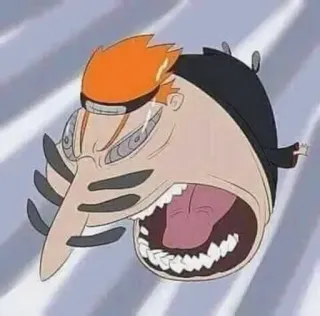 😬 cdbcf568 Pain Naruto Аниме, Боль, Наруто, Мультфильм telegram sticker