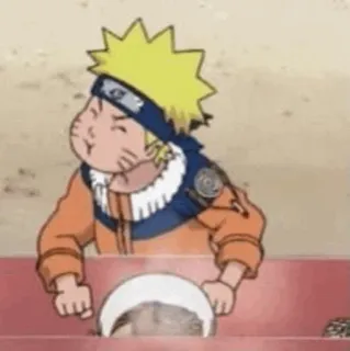 🦊 3abe3c1b Naruto 나루토, 애니메이션, 만화, 음식, 먹방, 우즈마키 telegram sticker