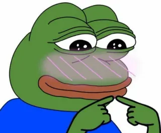 😂 03b6c6c6 Pepe the Frog pepe, grenouille, mème, mème internet telegram sticker