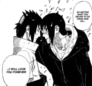 💖 adf55c95 Sasuke, Itachi Naruto ...I WILL LOVE
YOU FOREVER
NO MATTER
WHAT YOU
DECIDE TO DO
FROM NOW
ON... アニメ, 兄弟, 愛, 悲しい, LGBT, エモい, 漫画 telegram sticker