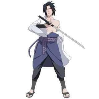 🗡 e72dab22 Sasuke Naruto アニメ, マンガ, 忍者, 刀, 格闘, キャラクター, 日本 telegram sticker