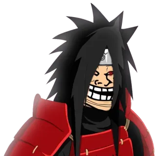 😂 21aac287 Madara Uchiha Naruto anime, manga, cartoon, fanart, Madara, Uchiha, Naruto whatsapp sticker