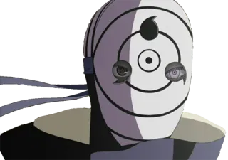 😐 8068414a Obito Uchiha Naruto naruto, anime, obito, uchiha, manga, character, mask whatsapp sticker