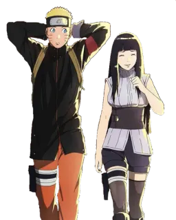 💏 8cc6686e Naruto anime, naruto, hinata, cartoon, characters, animation, ninja whatsapp sticker