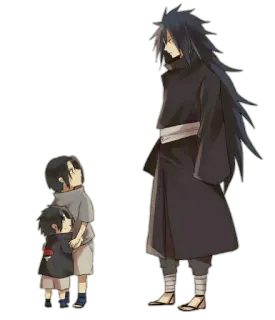 👶 ccd0755d Madara Uchiha Naruto anime, manga, uchiha, naruto, family whatsapp sticker