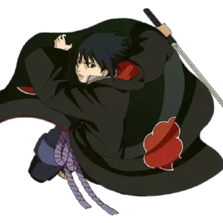 😡 f5a4949e Sasuke Uchiha Naruto anime, sasuke, uchiha, naruto, manga, sword, akatsuki whatsapp sticker