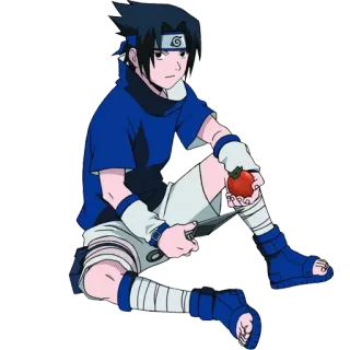 🍎 f88eb0cf Sasuke Naruto sasuke, naruto, anime, manga, ninja, uchiha, japanese animation whatsapp sticker
