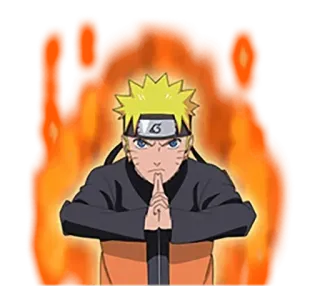 ⚡️ f3817168 Naruto アニメ, 忍者, 漫画, うずまき, 火影 telegram sticker