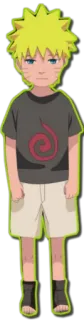 🙁 0b419627 Naruto Naruto, anime, cartoon, boy, character, manga telegram sticker