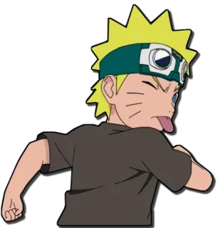 😜 39671328 Naruto Naruto, anime, manga, character, sticker, cartoon telegram sticker