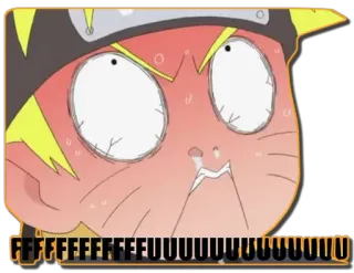 😤 66b78d42 FFFFFFFFFFFFUUUUUUUUUUUU anime, cartoon, offensive, swear, frustration telegram sticker