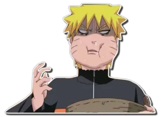 😤 74732f98 Naruto Uzumaki Naruto anime, manga, cartoon, naruto, character, food telegram sticker