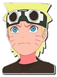 😠 a1c15492 Naruto Uzumaki Naruto anime, manga, naruto, uzumaki, ninja, shonen telegram sticker