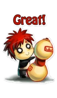 @ANIMEDUBBED_1 NARUTO CHIBI :: @fStikBot telegram stickers