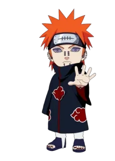 ✋ d6228017 Pain Naruto anime, naruto, pain, character, manga telegram sticker