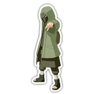 👤 1da19336 アニメ, 漫画, ステッカー, キャラクター, パーカー, 中指 telegram sticker