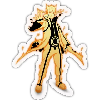 🔥 9e532a51 Naruto ナルト, アニメ, マンガ, キャラクター, 忍者 telegram sticker