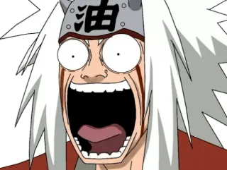 😨 4a8dd311 Jiraiya Naruto 油 anime, funny, naruto, jiraiya, manga, character telegram sticker