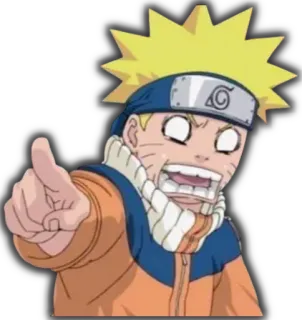 👉 51901630 Naruto Uzumaki Naruto anime, cartoon, character, naruto, uzumaki, gesture telegram sticker