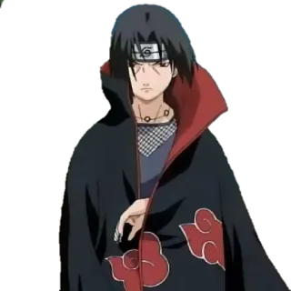 😎 0768a910 Itachi Uchiha Naruto Anime, Naruto, Itachi, Uchiha, Ninja, Postać, Manga telegram sticker