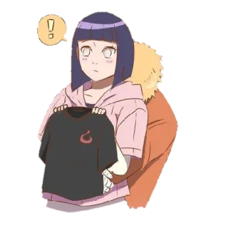 🤗 1be92da3 Hinata Hyuga Naruto anime, Hinata, Naruto, kreskówka, naklejka, słodkie telegram sticker